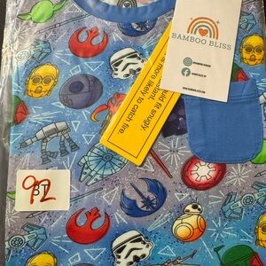 Bamboo Bliss Star Wars Themed‎ Bamboo Pocket Tee 3T